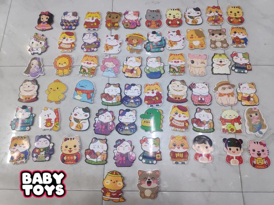 Lì xì hoạt hình chibi-duoc-ban-tai-Baby Toys