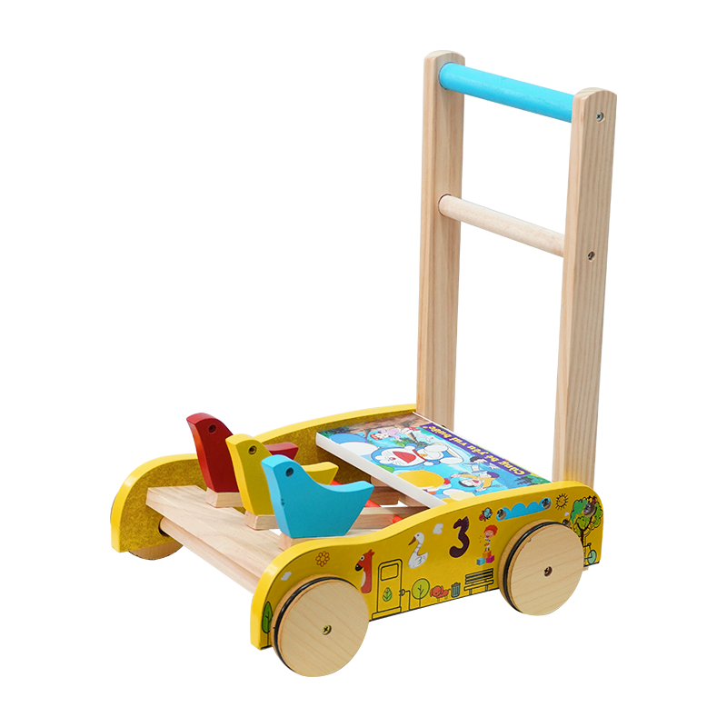 Xe gỗ tập đi-duoc-ban-tai-Baby Toys