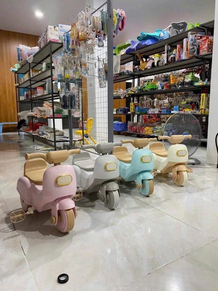 Xe đạp vespa BNQ 606-duoc-ban-tai-Baby Toys