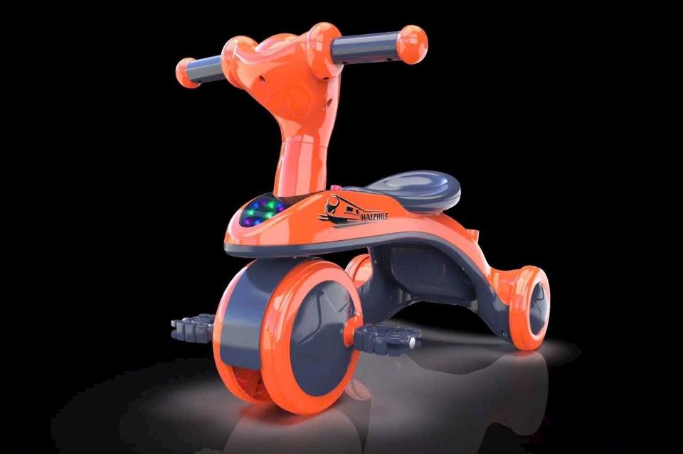 Xe 3 bánh đèn, nhạc 609, 606-duoc-ban-tai-Baby Toys