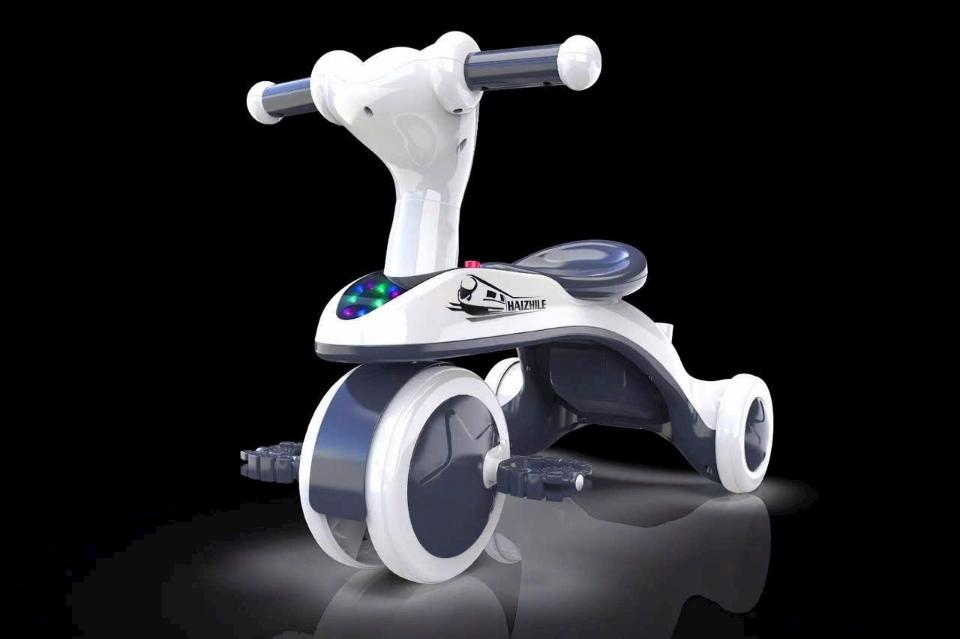 Xe 3 bánh đèn, nhạc 609, 606-duoc-ban-tai-Baby Toys