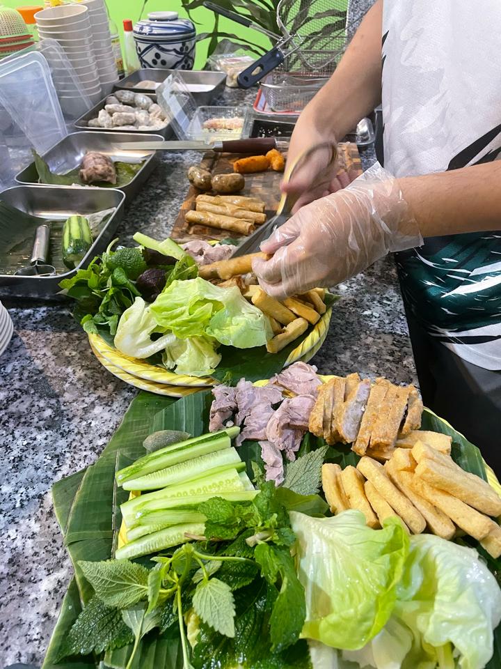 (1 người) bún đậu mắm tôm-duoc-ban-tai-bún đậu Nhà Cốm