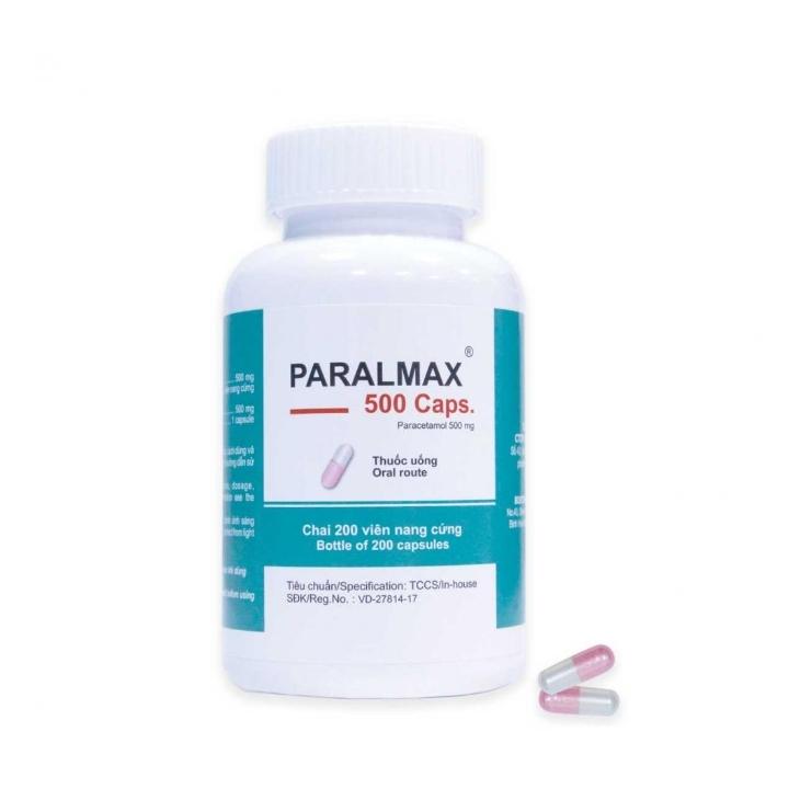 Paralmax 500 Caps ( 200 viên/Hộp )-duoc-ban-tai-MT PHARMACEUTICAL