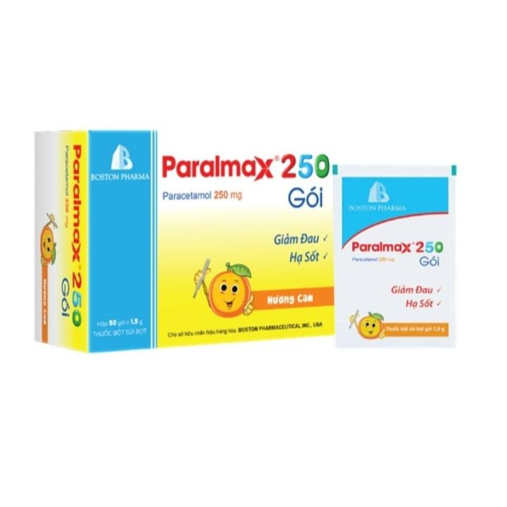 Paralmax 250 Hương Cam ( 30 gói/Hộp )-duoc-ban-tai-MT PHARMACEUTICAL