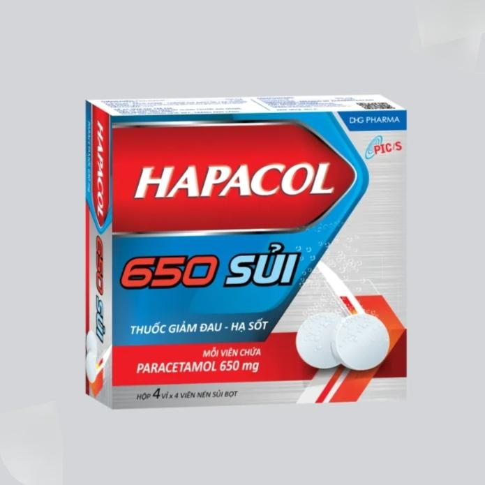 Hapacol 650 sủi ( 16 viên/Hộp )-duoc-ban-tai-MT PHARMACEUTICAL