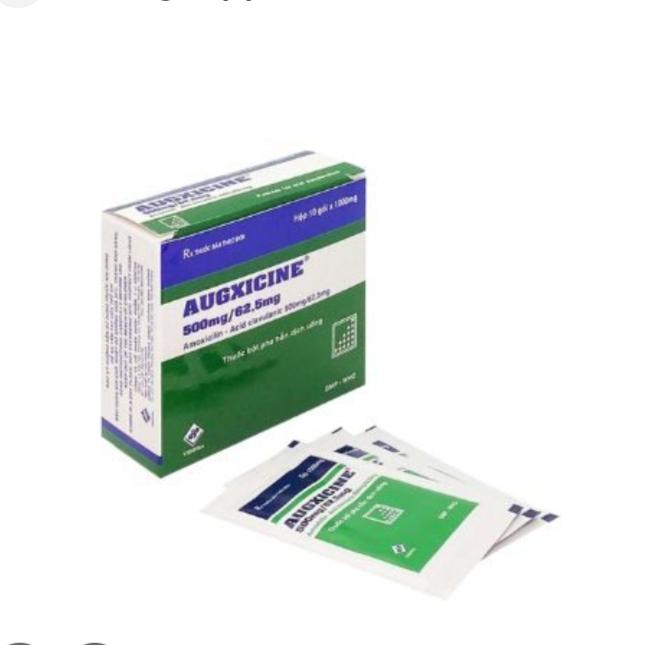 Augxicine 500mg/62.5mg ( 10 gói/Hộp )-duoc-ban-tai-MT PHARMACEUTICAL