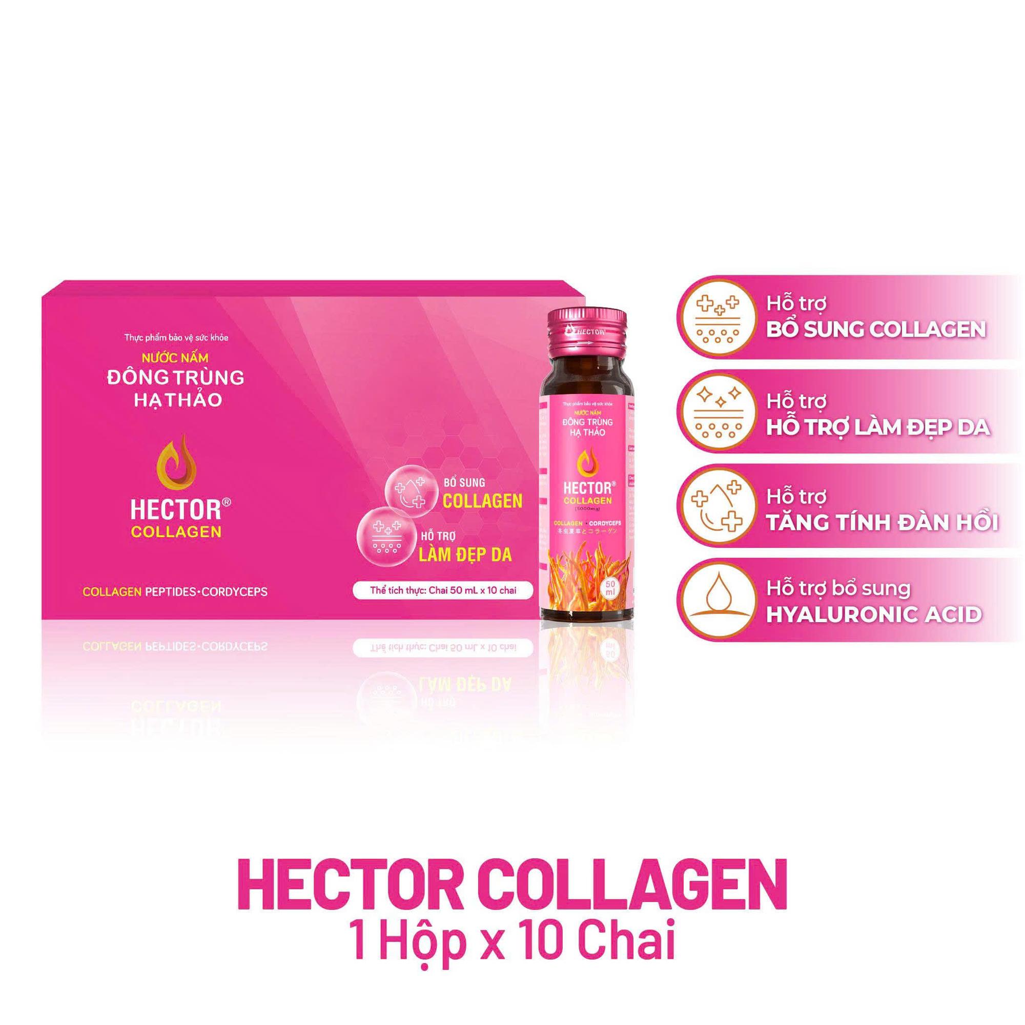 Nước nấm đông trùng hạ thảo Hector Collagen-duoc-ban-tai-Công ty TNHH Hàng Việt Phố
