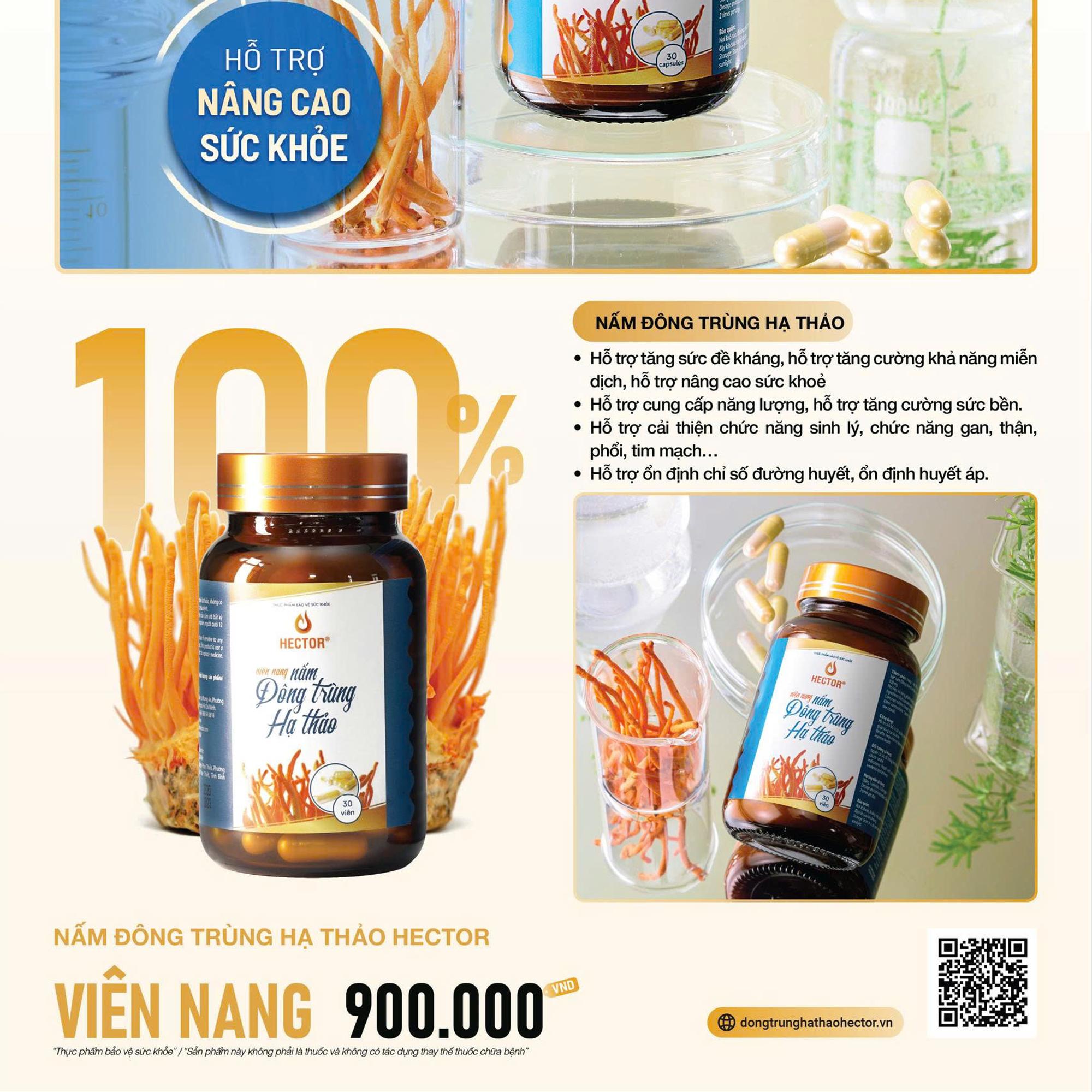 Viên nang ĐTHT Hector (lọ 30 viên)-duoc-ban-tai-Công ty TNHH Hàng Việt Phố