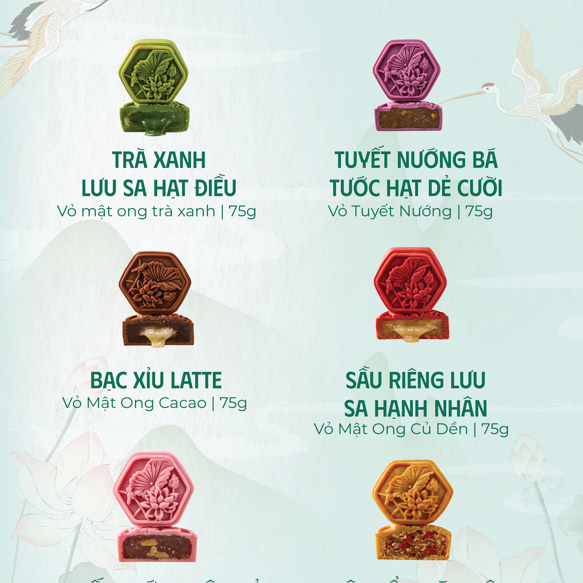 Set 6 bánh trung thu mini Baki-duoc-ban-tai-Công ty TNHH Hàng Việt Phố