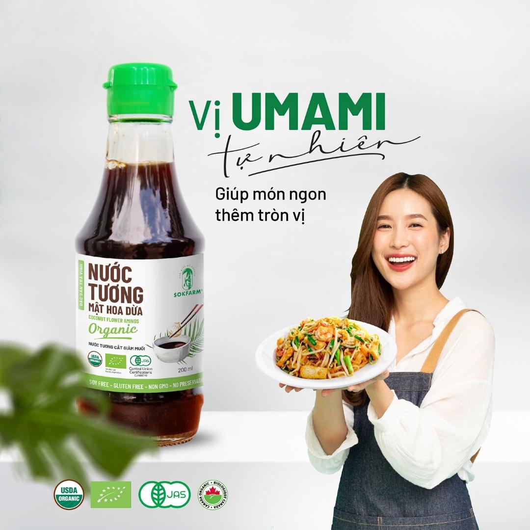Nước tương mật hoa dừa organic Sokfarm - Dòng ít muối-duoc-ban-tai-Công ty TNHH Hàng Việt Phố