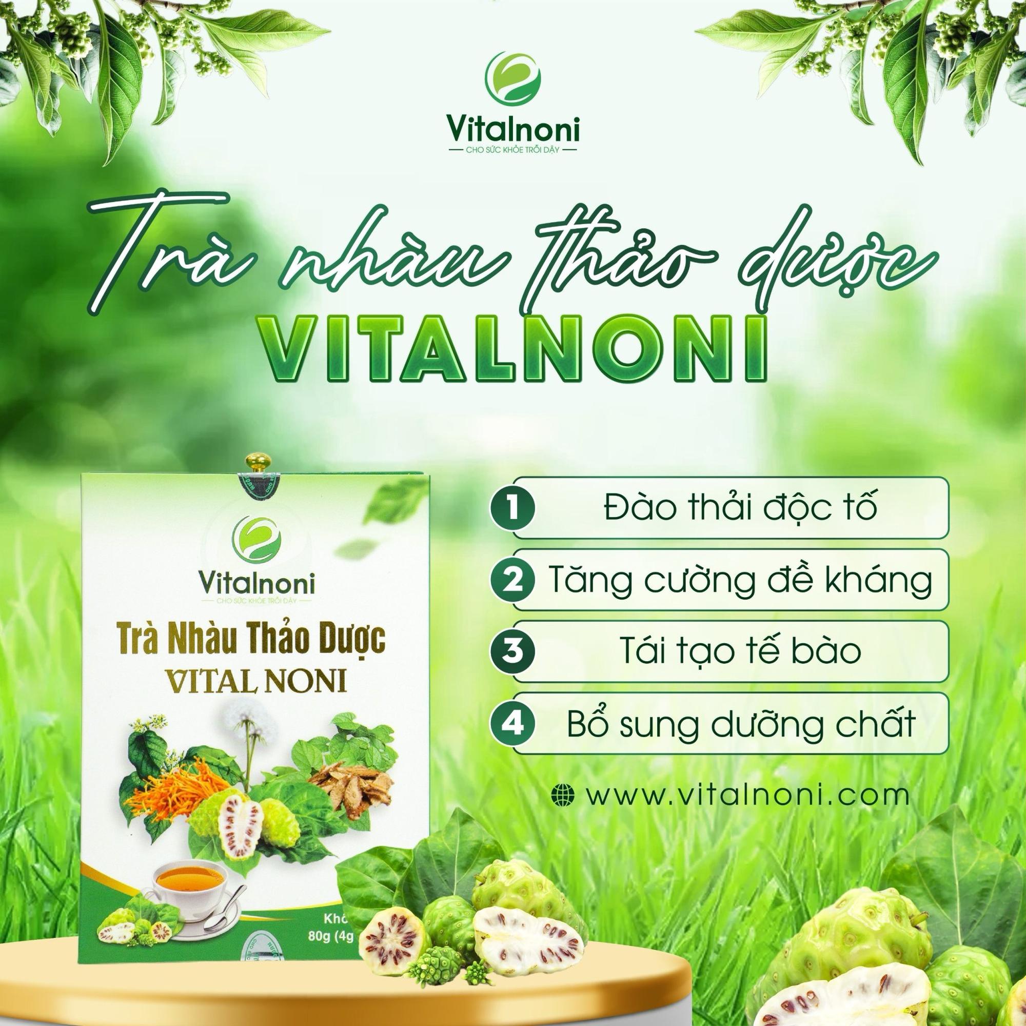 Trà Nhàu Thảo Dược - Vitalnoni-duoc-ban-tai-Vital Noni