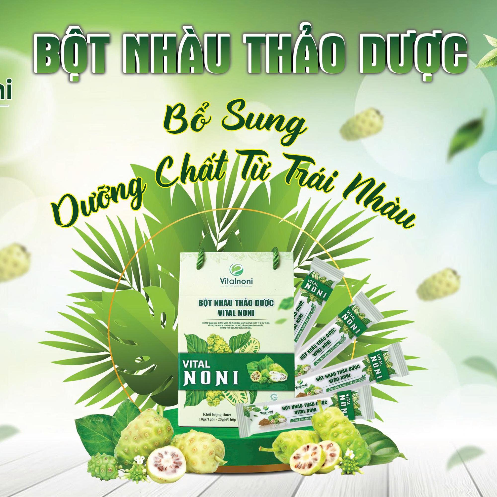 Bột nhàu thảo dược 250g-duoc-ban-tai-Vital Noni