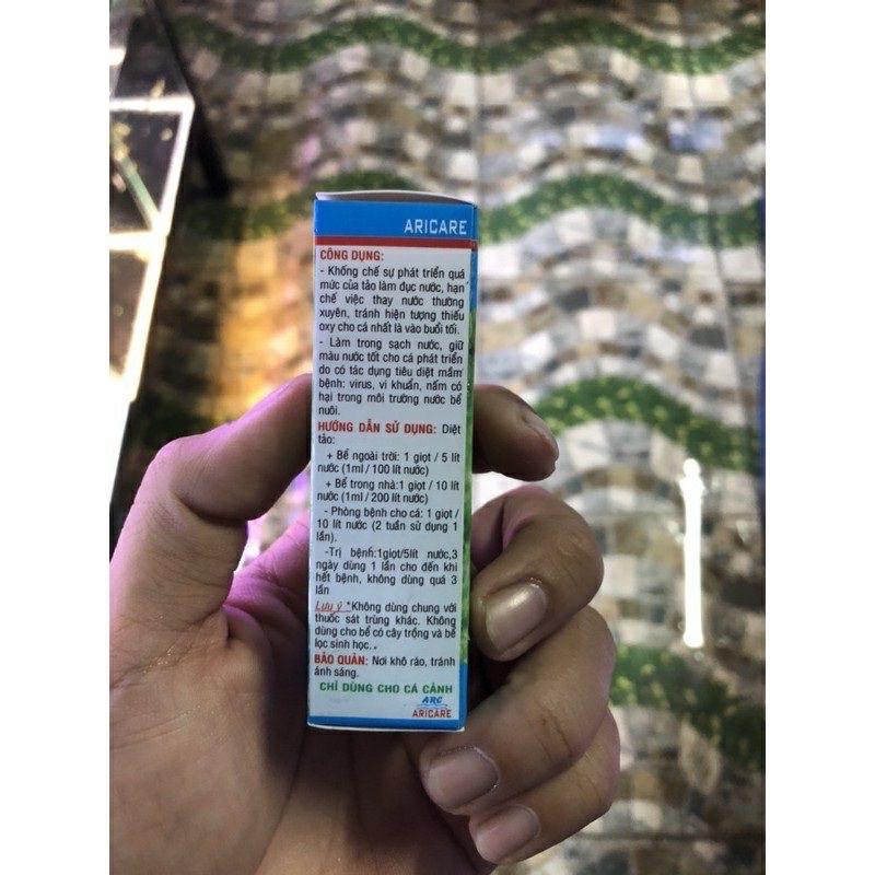 DUNG DỊCH DIỆT RÊU TẢO ALGACID TRONG NƯỚC , LÀM SẠCH HỒ NƯỚC-duoc-ban-tai-Tí Aqua Shop