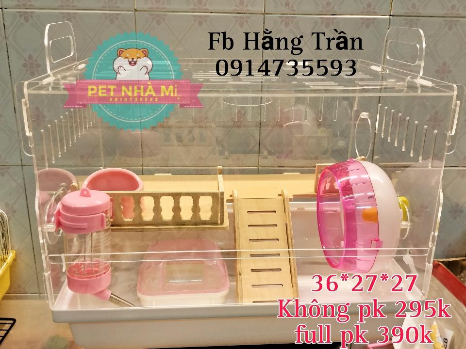 Lồng mica 36 không phụ kiện-duoc-ban-tai-Cửa hàng nhà Mị