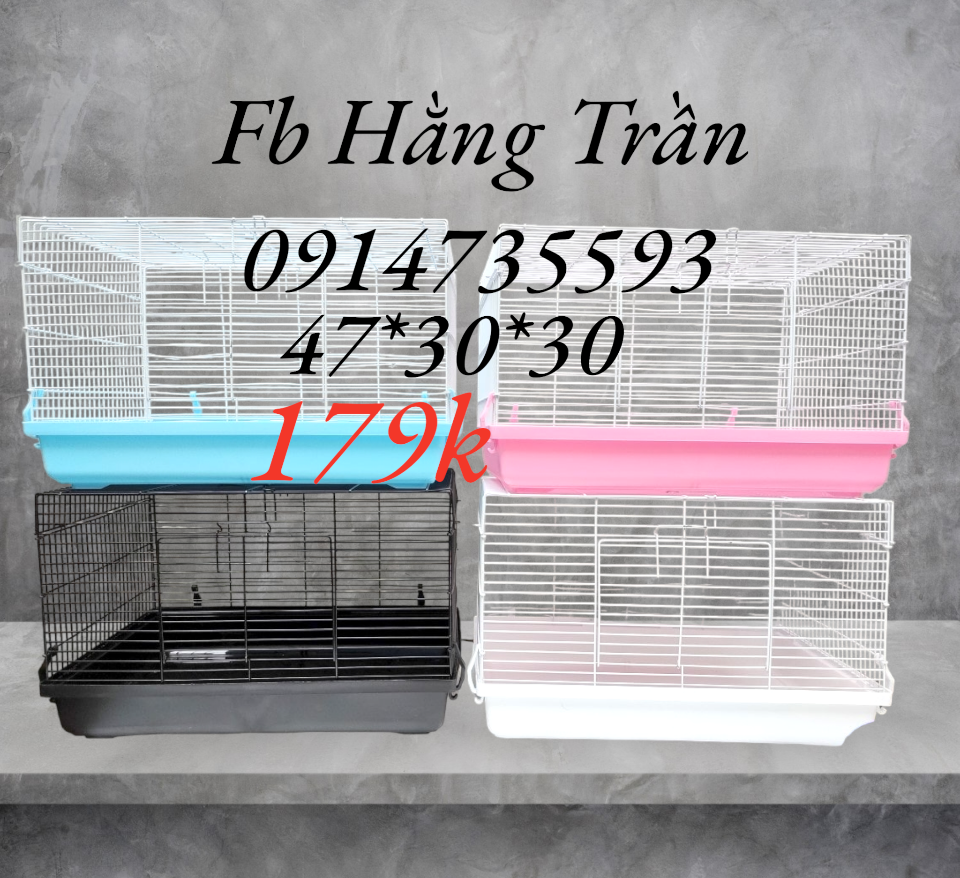 Lồng sắt 47*30*30-duoc-ban-tai-Cửa hàng nhà Mị