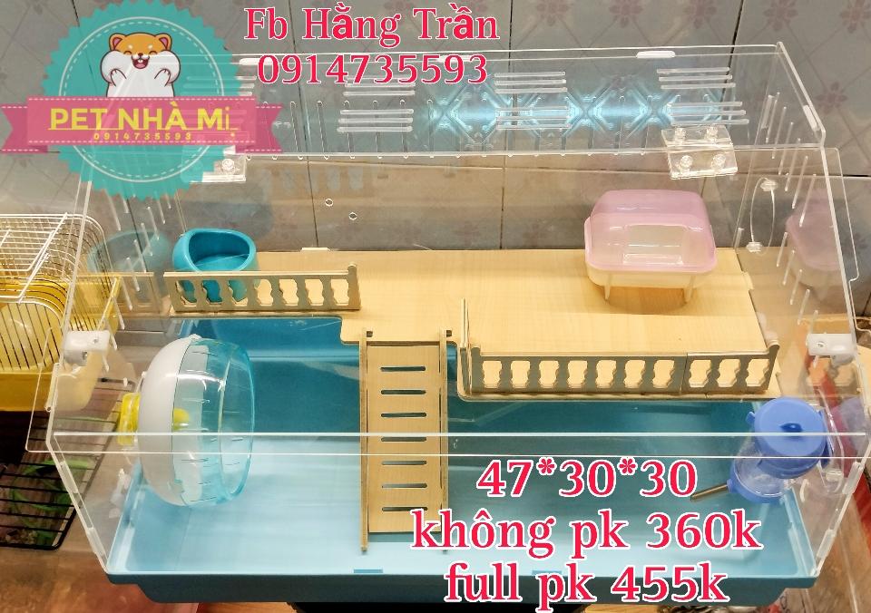 Lồng mica 47 không phụ kiện-duoc-ban-tai-Cửa hàng nhà Mị
