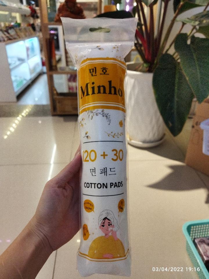 Bông tẩy trang Minho 150m-duoc-ban-tai-Thư Cosmetic