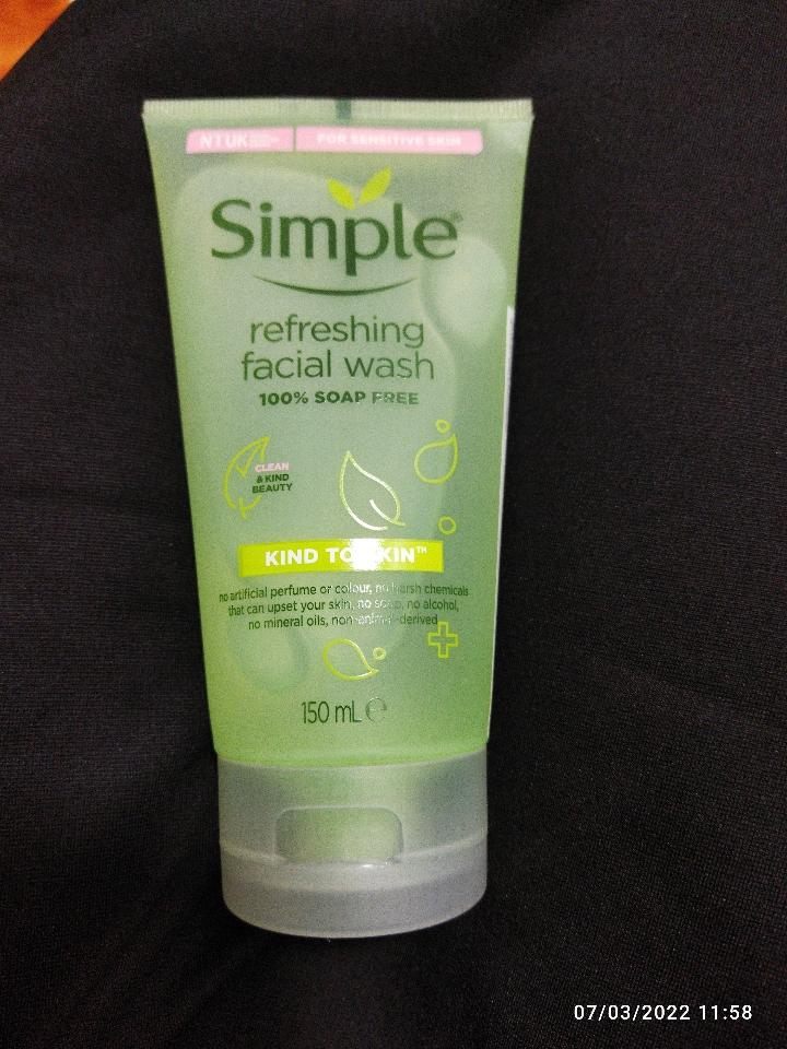Srm simple gel cho da nhạy cảm 150ml-duoc-ban-tai-Thư Cosmetic