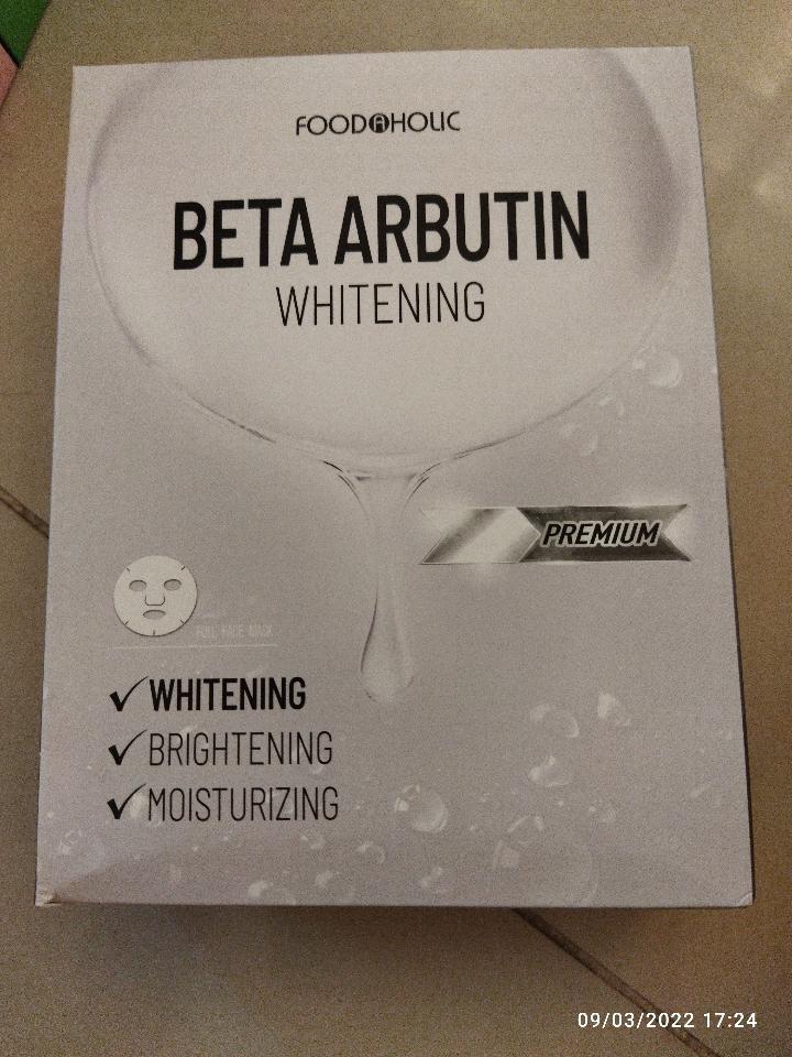 Mặt nạ Foodaholic Beta Arbutin-duoc-ban-tai-Thư Cosmetic