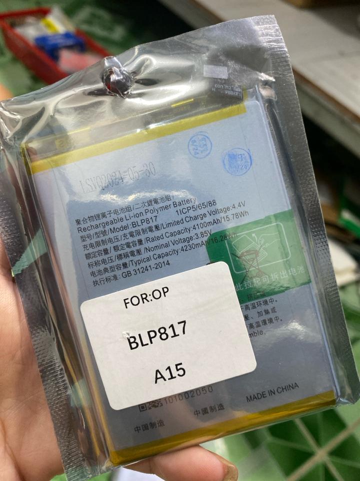Pin oppo A15 (BLP-817)-duoc-ban-tai-Đỗ Vy