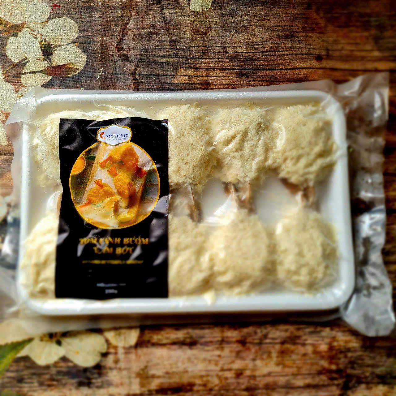 Tôm cánh bướm tẩm bột 10 con/khay 250gr-duoc-ban-tai-Tôm Ngon