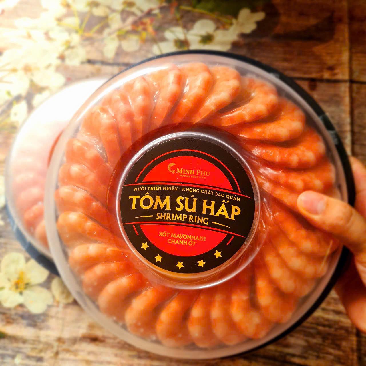 Tôm sú Ring ăn liền 330g-duoc-ban-tai-Tôm Ngon
