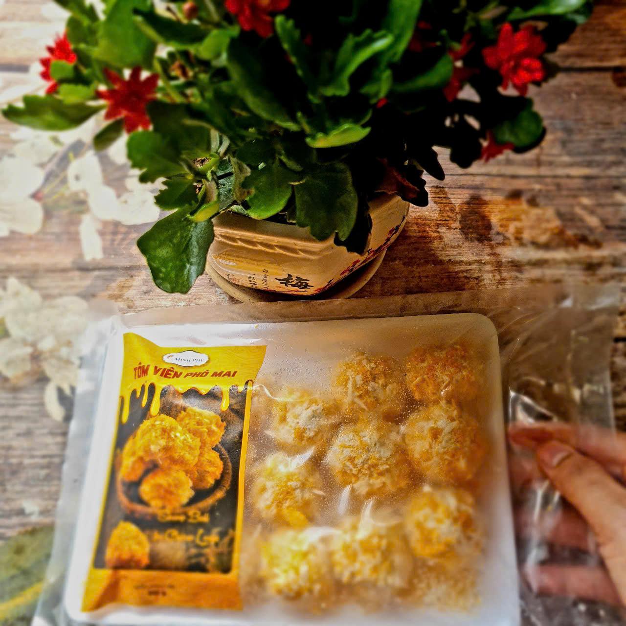 Tôm viên phô mai 15 viên/khay 300gr-duoc-ban-tai-Tôm Ngon