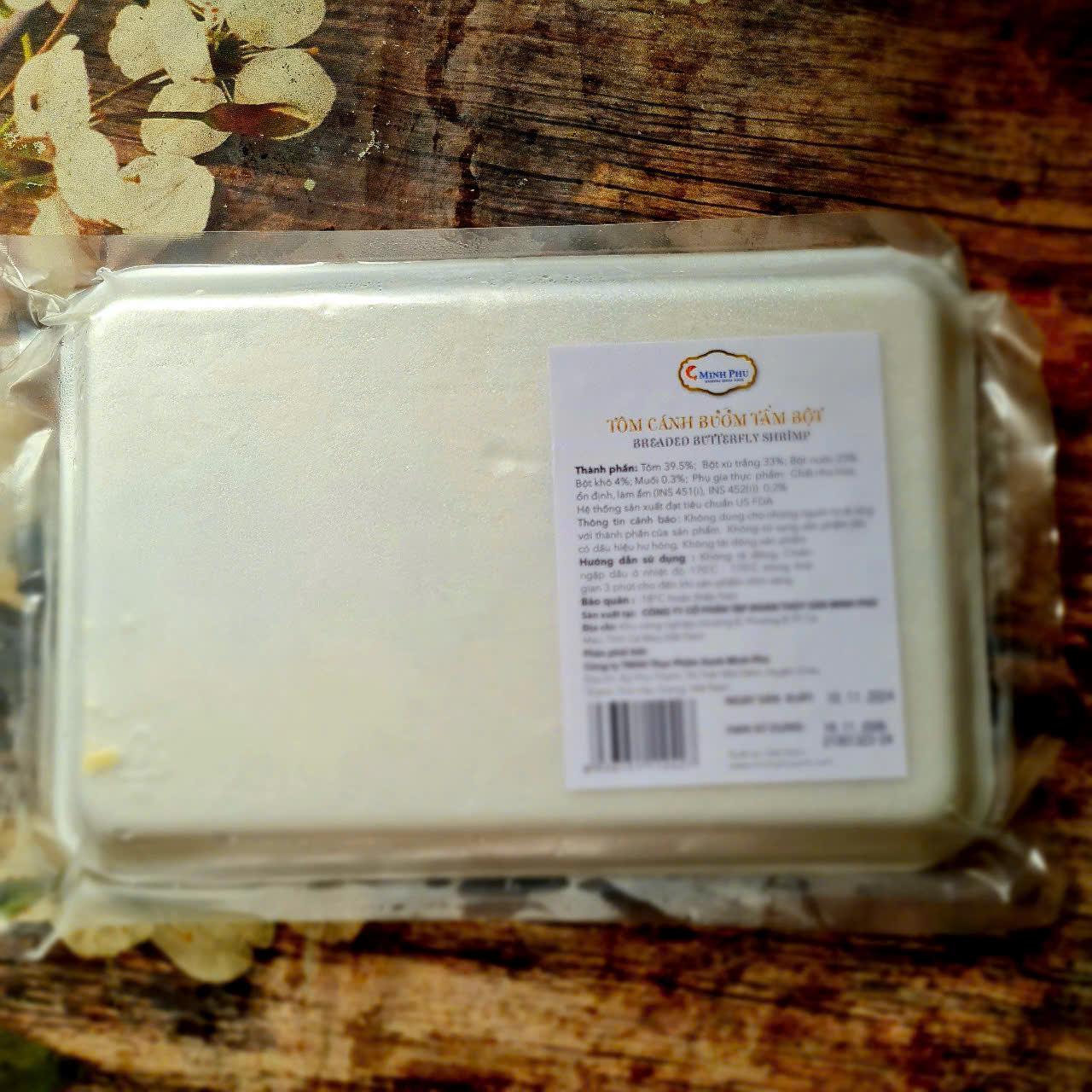 Tôm cánh bướm tẩm bột 10 con/khay 250gr-duoc-ban-tai-Tôm Ngon