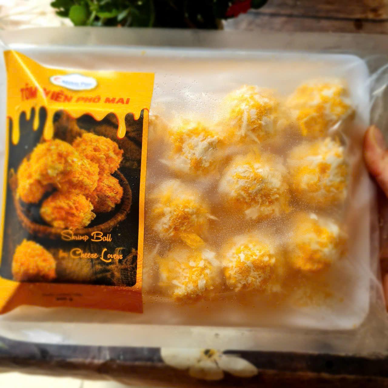 Tôm viên phô mai 15 viên/khay 300gr-duoc-ban-tai-Tôm Ngon