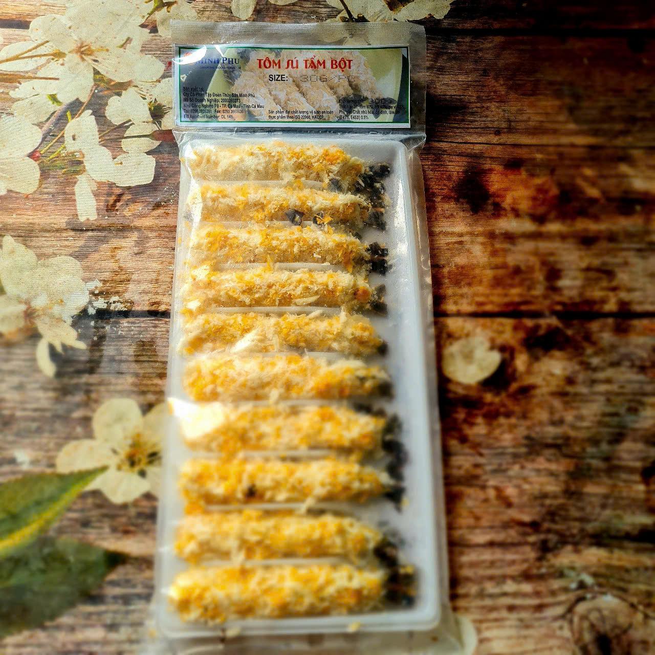 Tôm sú tẩm bột 10 con/khay 300gr-duoc-ban-tai-Tôm Ngon