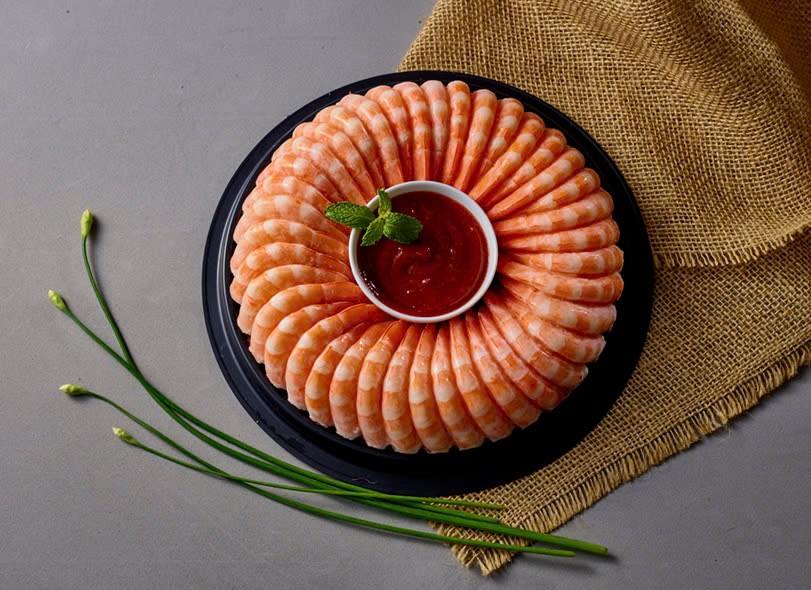 Tôm sú Ring ăn liền 330g-duoc-ban-tai-Tôm Ngon