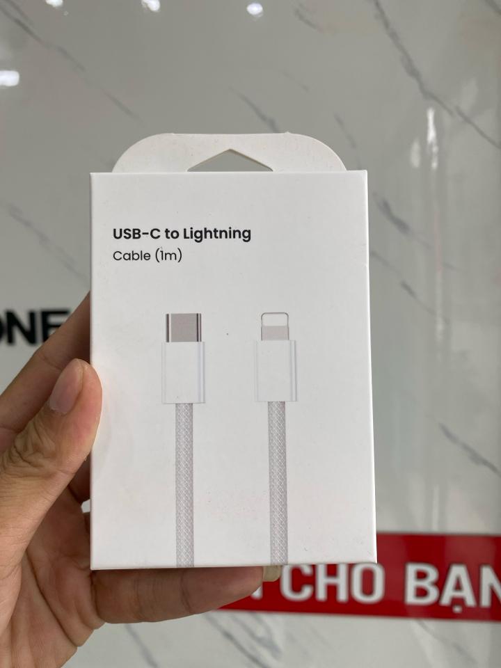 Cáp Sạc 20W IPHONE 8-14 PRM (Bọc Dù)-duoc-ban-tai-META PHONE