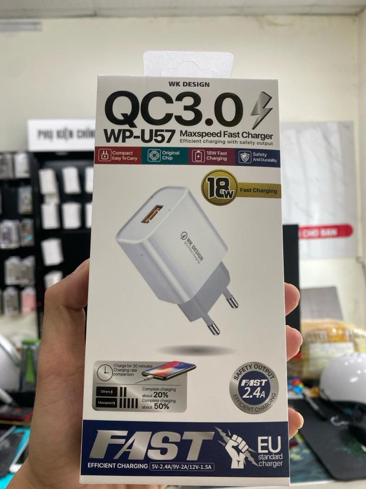Củ 18W USB Đa Năng Chính Hãng WK-duoc-ban-tai-META PHONE