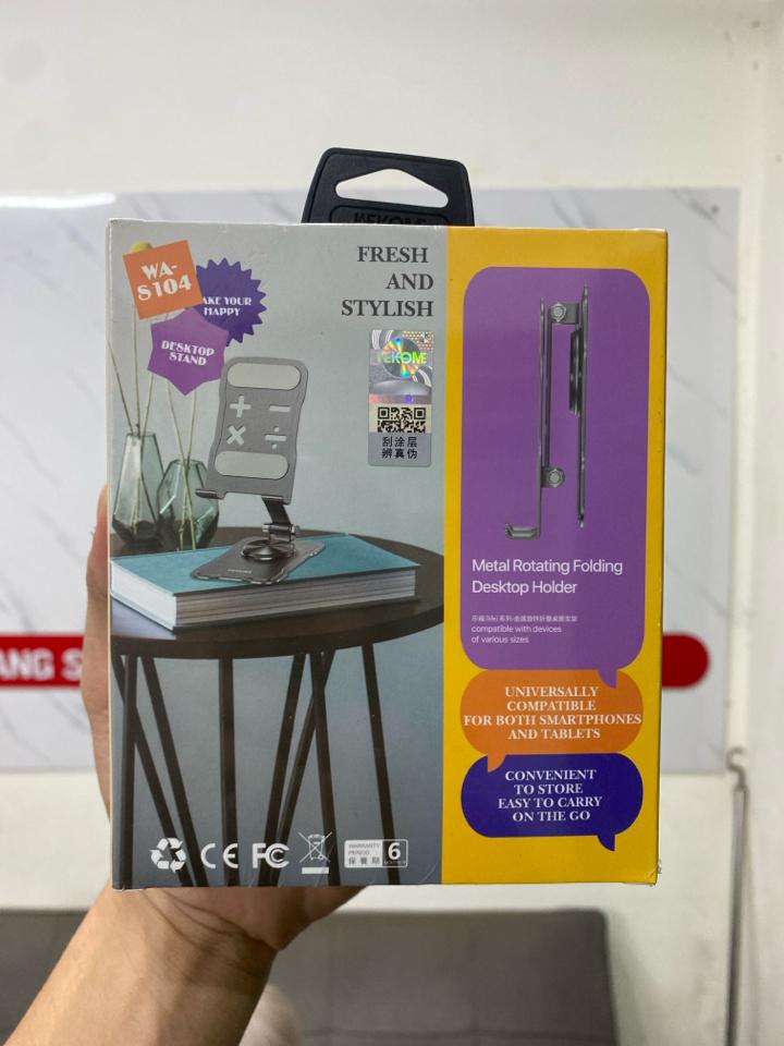 Kệ IPAD-Điện Thoại Để Bàn Chính Hãng WK-duoc-ban-tai-META PHONE