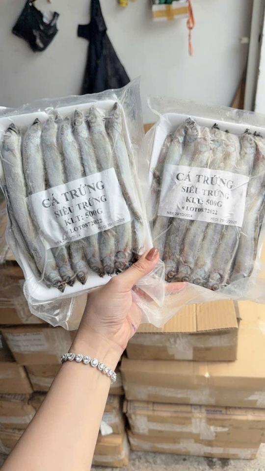 Cá Trứng Nauy (1 khay 500gr)-duoc-ban-tai-LONG BẢO AN FOOD CO.,LTD