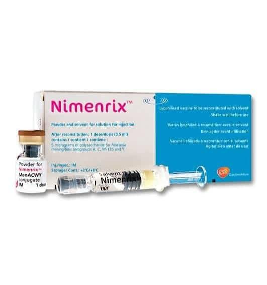 NIMENRIX / Não mô cầu ACYW135 ( Pfizer- Mỹ ) -duoc-ban-tai-TRUNG TÂM TIÊM CHỦNG CÁT TƯỜNG