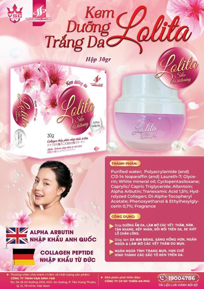KEM DƯỠNG DA LOLITA SKIN -duoc-ban-tai-QUẦY THUỐC CÁT TƯỜNG
