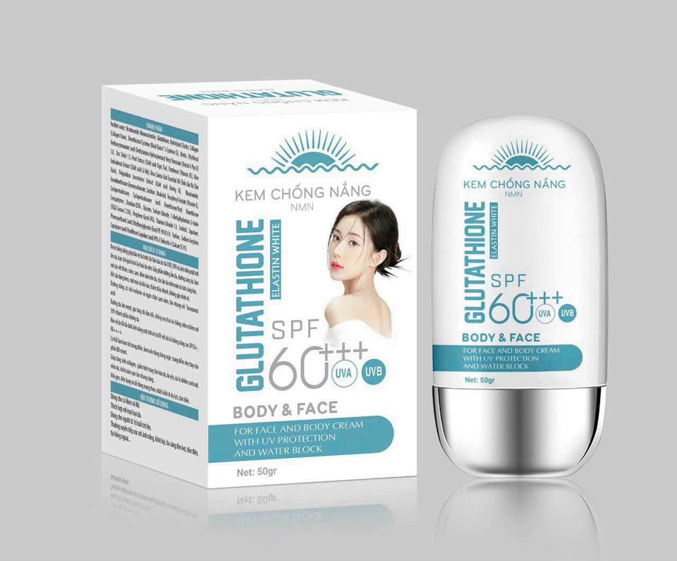 KEM CHỐNG NẮNG BODY & FACE GLUTATHIONE-duoc-ban-tai-NGUYỄN TƯ PHARMACIST