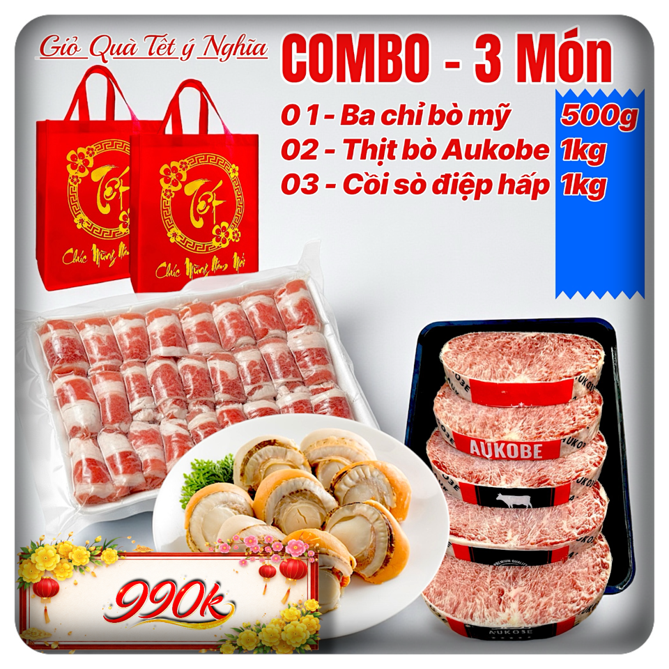Combo Quà Tết 3 Món-duoc-ban-tai-Thực Phẩm Đông Hải