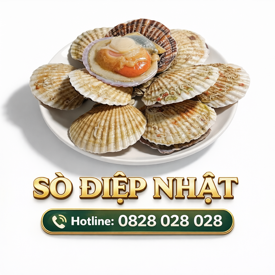 Sò Điệp Nhật Nguyên Vỏ-duoc-ban-tai-Thực Phẩm Đông Hải