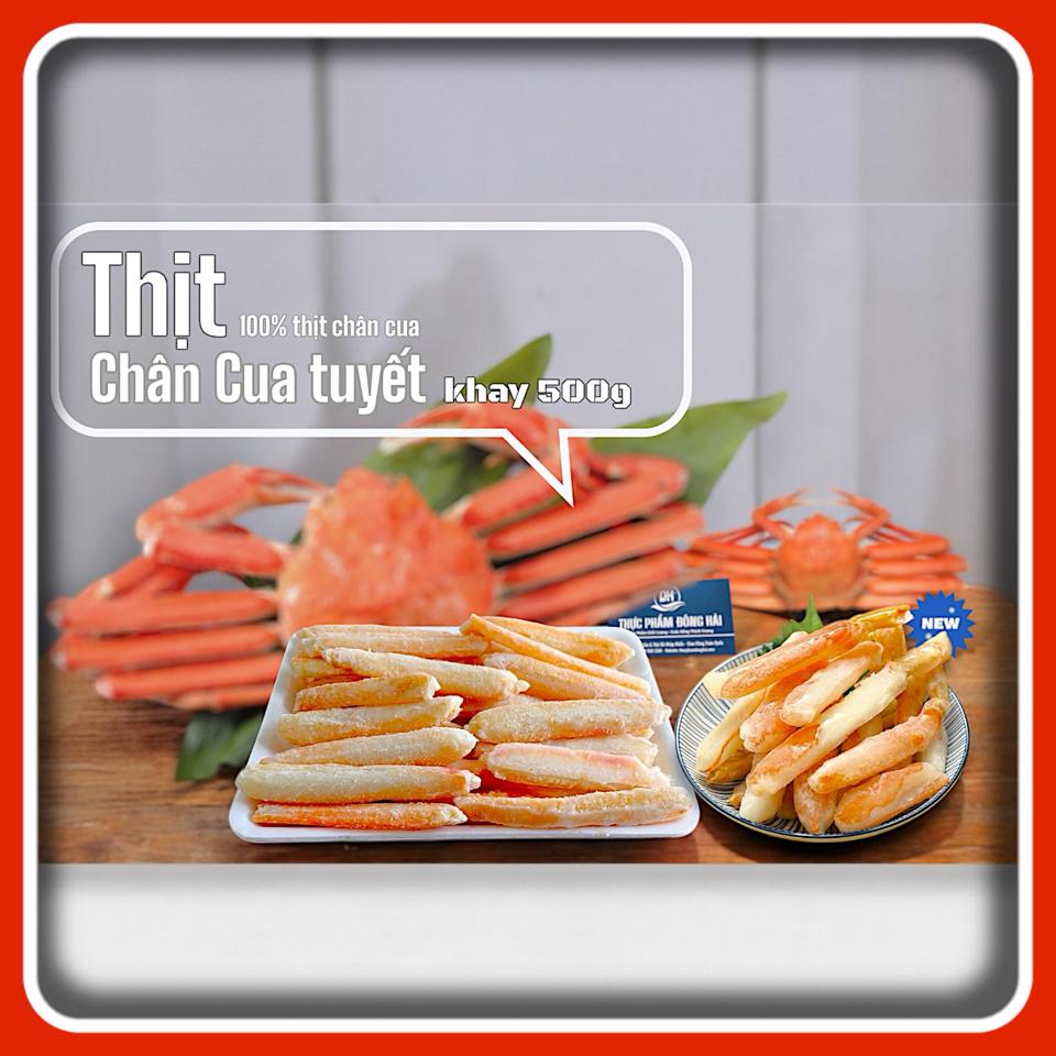 Thịt chân cua tuyết -duoc-ban-tai-Thực Phẩm Đông Hải