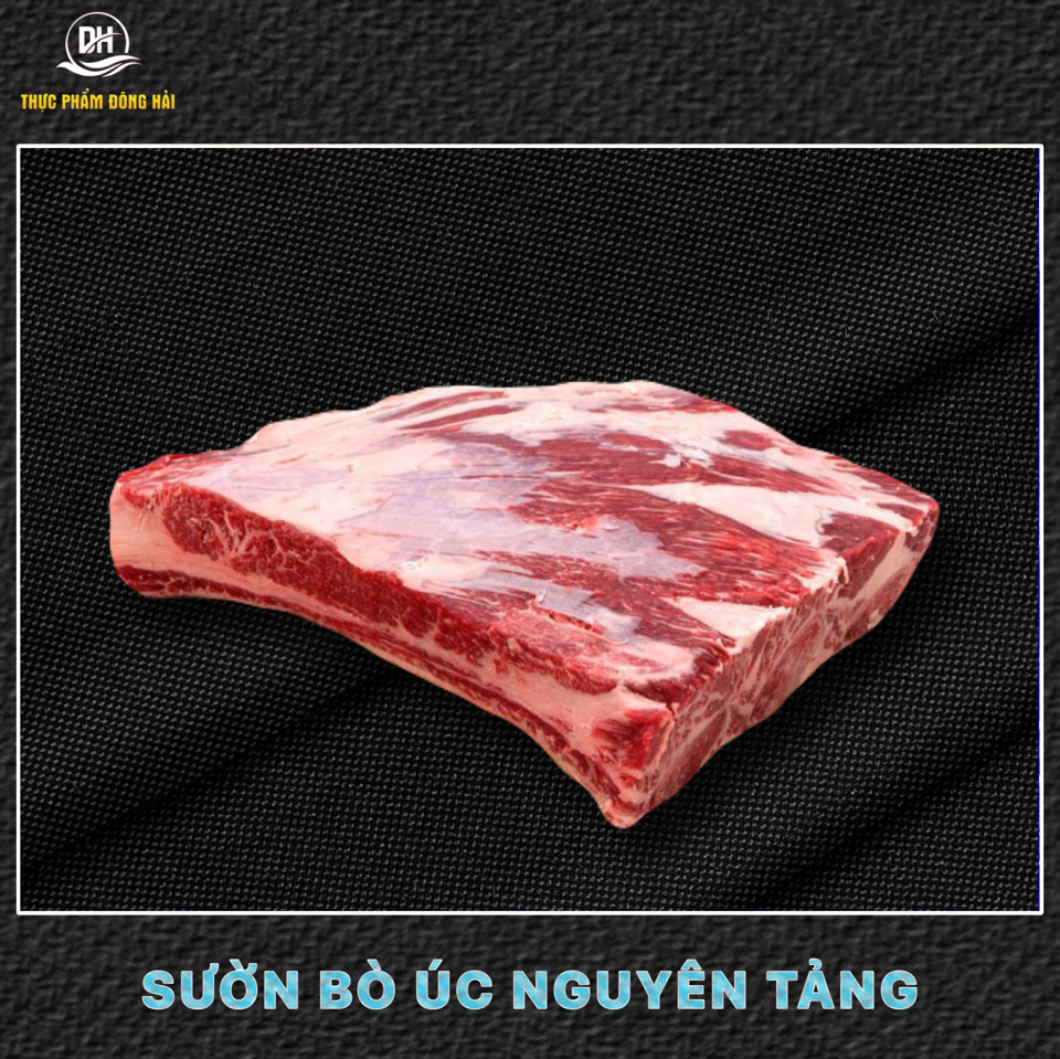 Sườn bò úc nguyên tảng ( từ 2kg đến 3kg/tảng)-duoc-ban-tai-Thực Phẩm Đông Hải