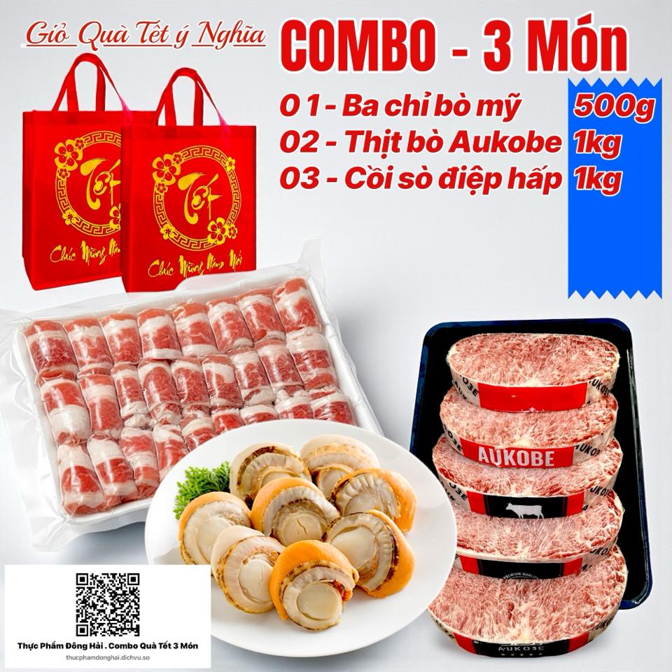 Combo Quà Tết 3 Món-duoc-ban-tai-Thực Phẩm Đông Hải