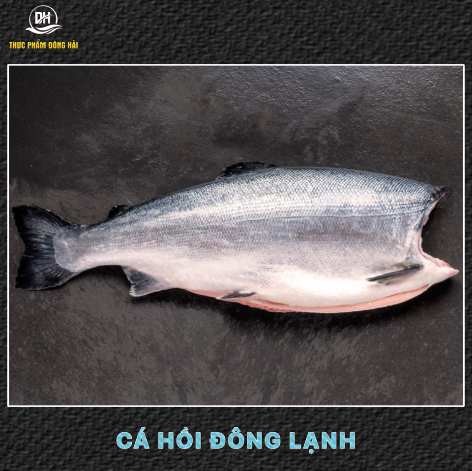 Cá hồi Nauy/Chile đông lạnh nguyên con không đầu-duoc-ban-tai-Thực Phẩm Đông Hải