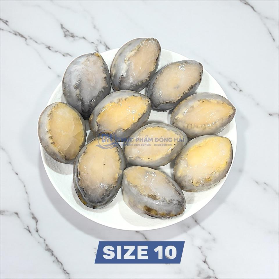 Bào ngư Hàn Quốc size 10 con-duoc-ban-tai-Thực Phẩm Đông Hải