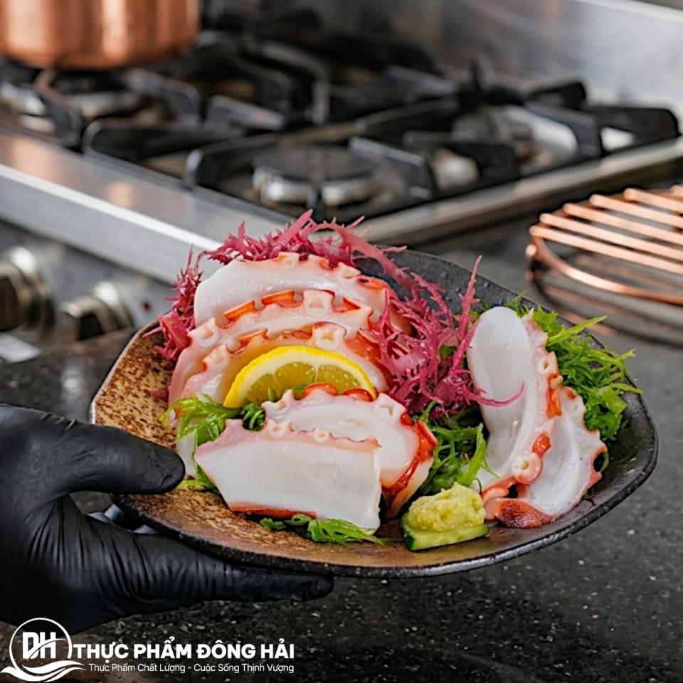 Chân Bạch tuộc Hokkaido-duoc-ban-tai-Thực Phẩm Đông Hải