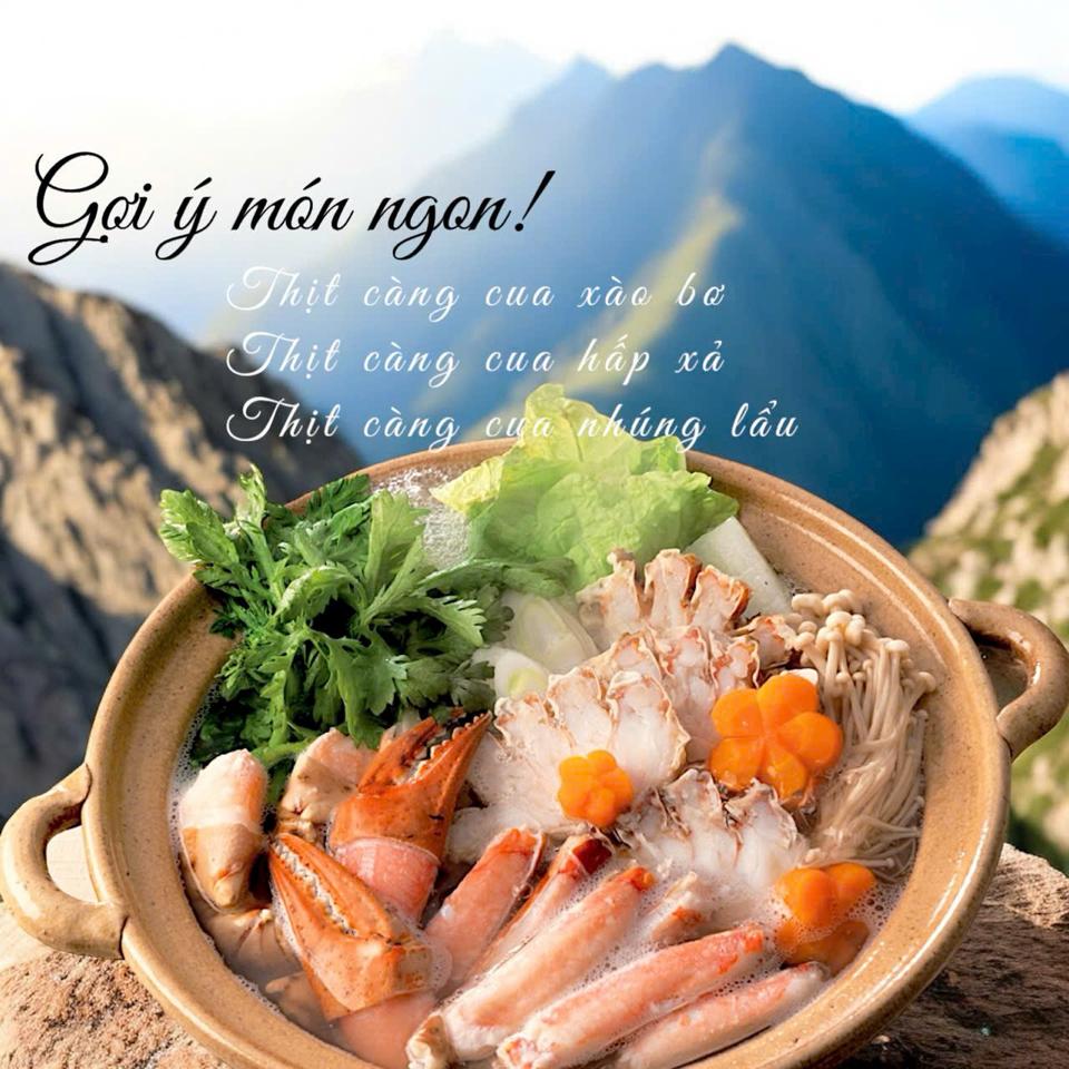 Thịt chân cua tuyết -duoc-ban-tai-Thực Phẩm Đông Hải