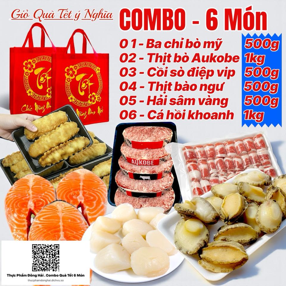 Combo Quà Tết 6 Món-duoc-ban-tai-Thực Phẩm Đông Hải