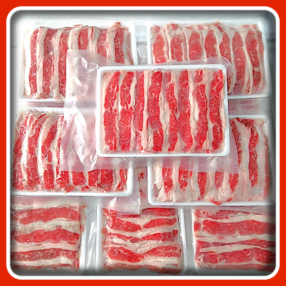 Ba chỉ bò mỹ xếp dải-duoc-ban-tai-Thực Phẩm Đông Hải