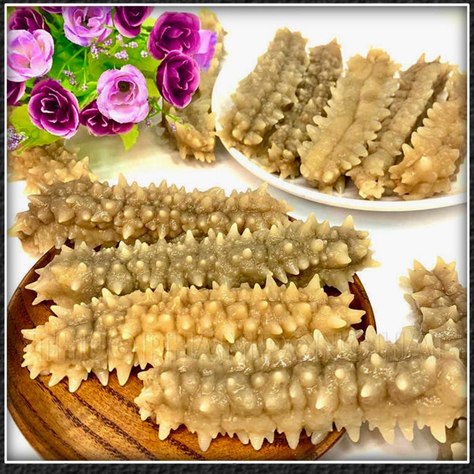 Hải sâm gai vàng (size 40/50)-duoc-ban-tai-Thực Phẩm Đông Hải